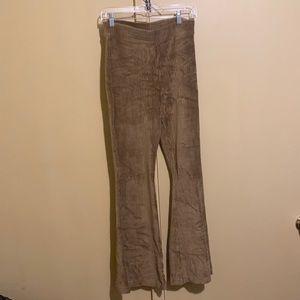 Aerie flared corduroy stretch flares